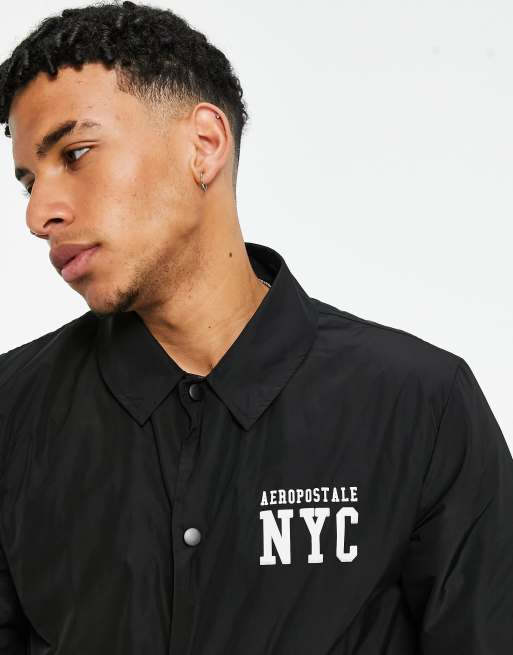 Aeropostale NYC eight seven coach jacket