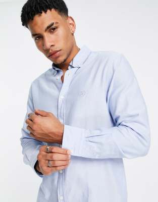 Aeropostale Oxford long sleeve shirt-Blue