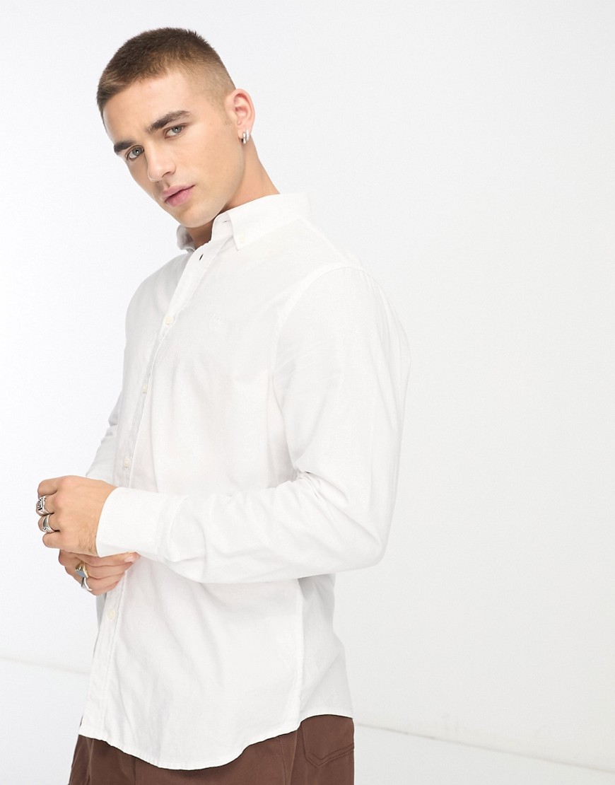 Aeropostale plain shirt in white