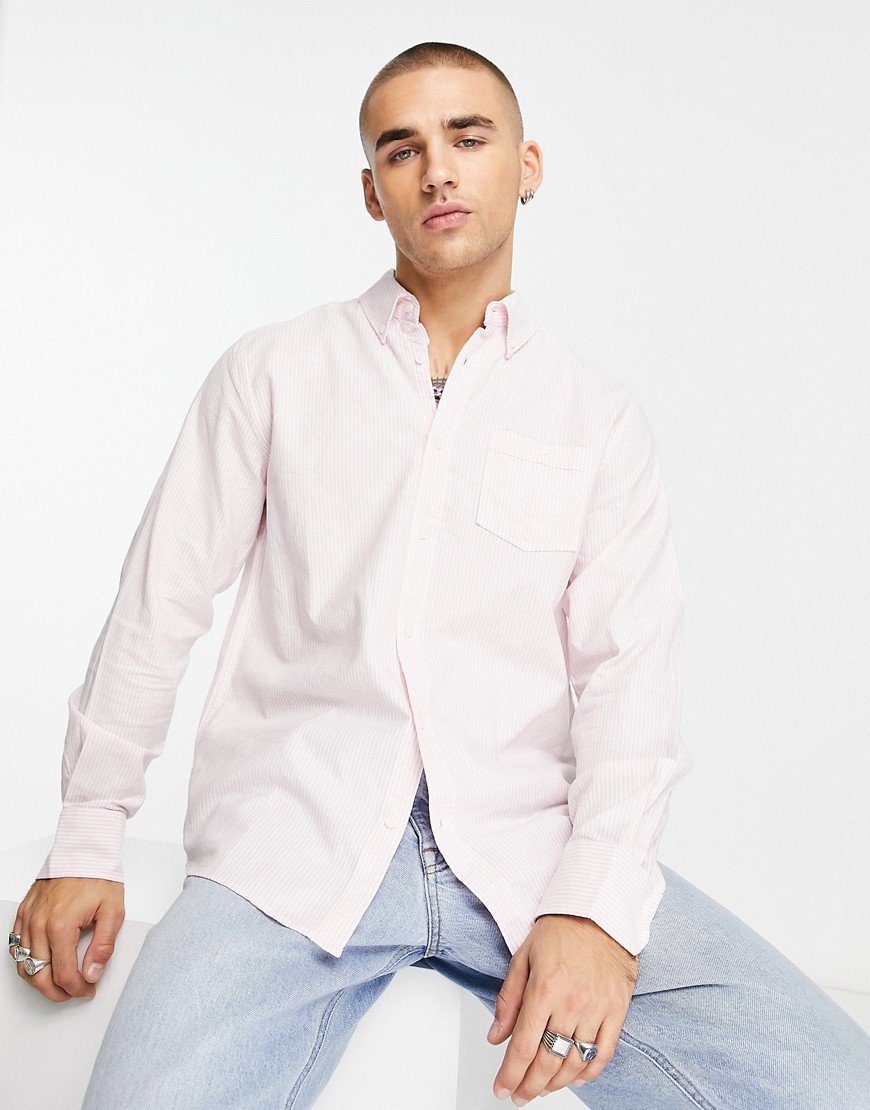 Shop Aéropostale Stripe Shirt In Light Pink