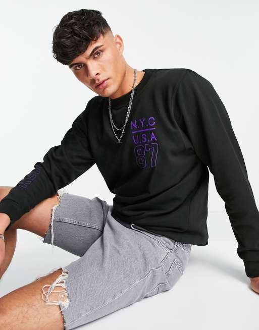 Aeropostale - Sweat - Noir