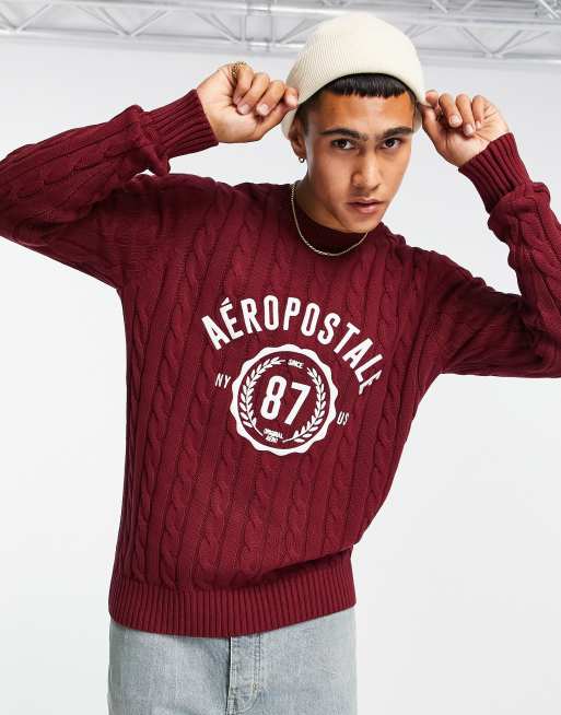 Aeropostale 2025 red sweater