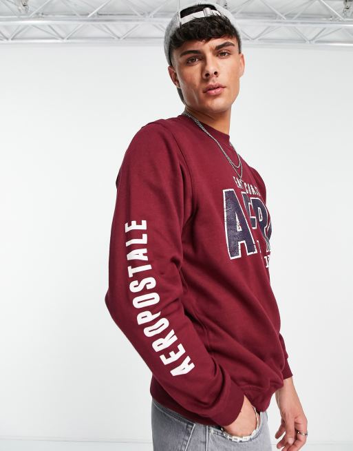 Aeropostale discount burgundy hoodie