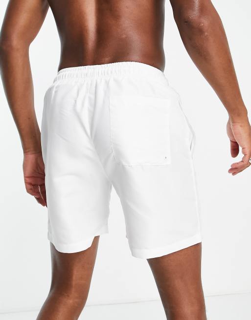 Aeropostale swim shorts in white ASOS