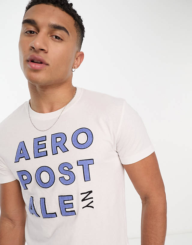 Aeropostale - t-shirt in white