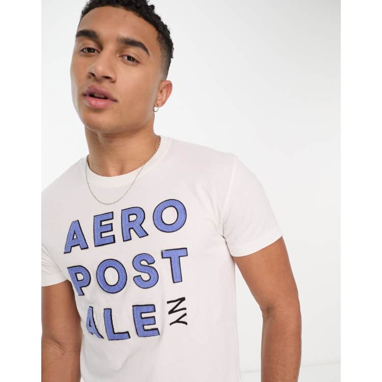 Aeropostale t shirt in white