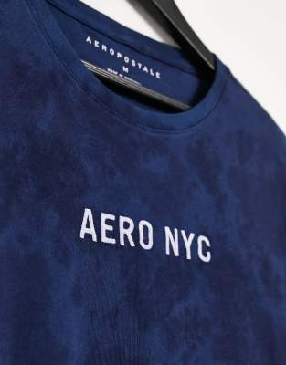 lange mouwen en logo in tie-dye | ASOS