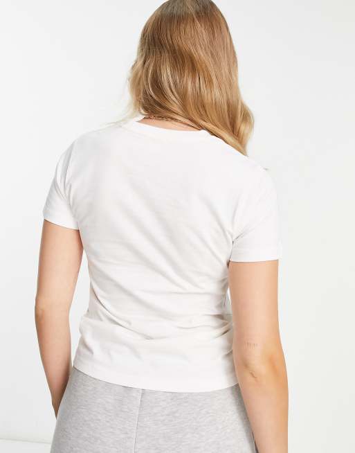 Aeropostale - T-shirt met logo op de voorkant in wit, 2 van 4