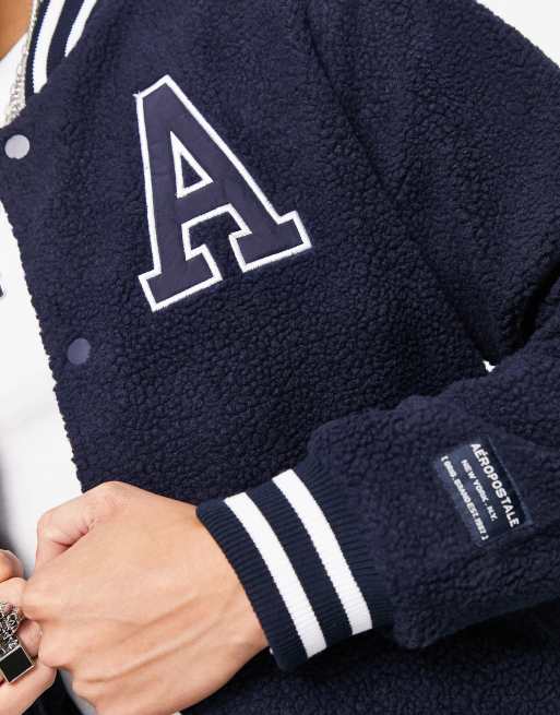 Aeropostale on sale letterman jacket