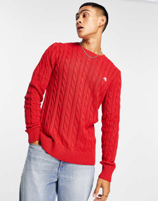 Aeropostle jumper in red ASOS