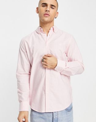 Aeropostle plain shirt in pink - ASOS Price Checker