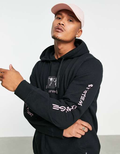 Afends black hoodie hotsell