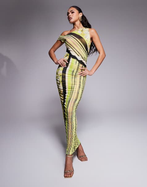 AFRM – Biona – Knöchellanges Kleid mit Muster - view 1