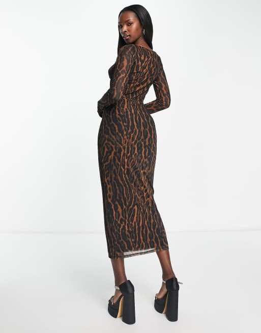 Afrm 2025 leopard dress