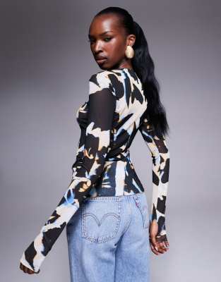 Afrm Power Mesh Top