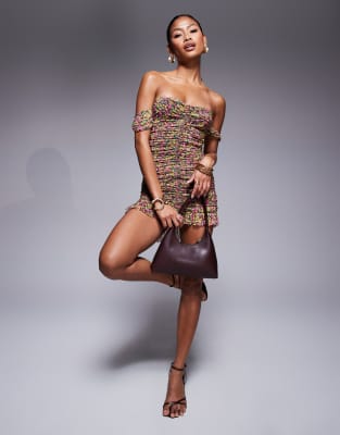 Shop Afrm Twisted Straps Mini Dress