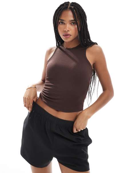 Agon Classic vest top in espresso - view 1