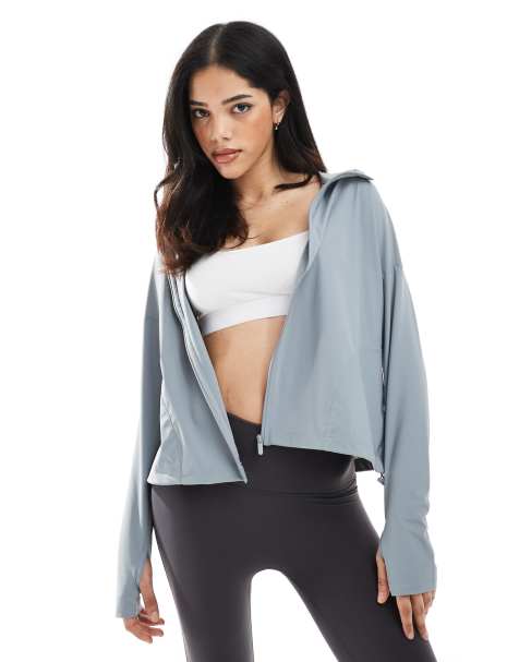 Agon Classic wind breaker in light grey - view 1