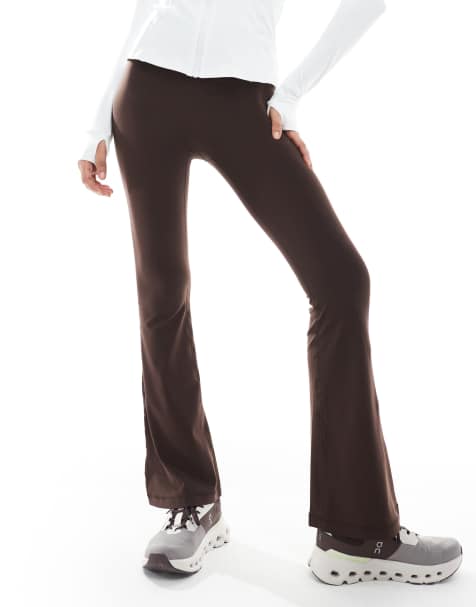 Agon Flared leggings in espresso - view 1