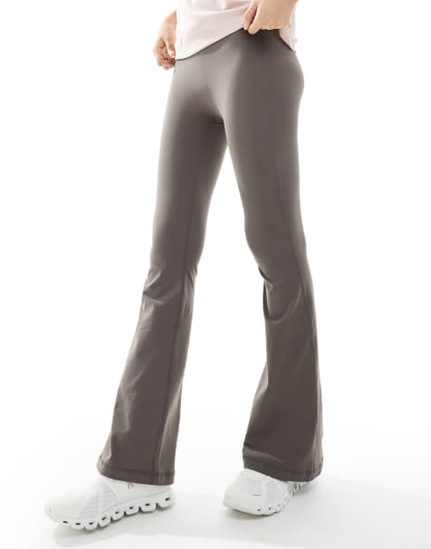 Agon Flared leggings in khaki - view 1