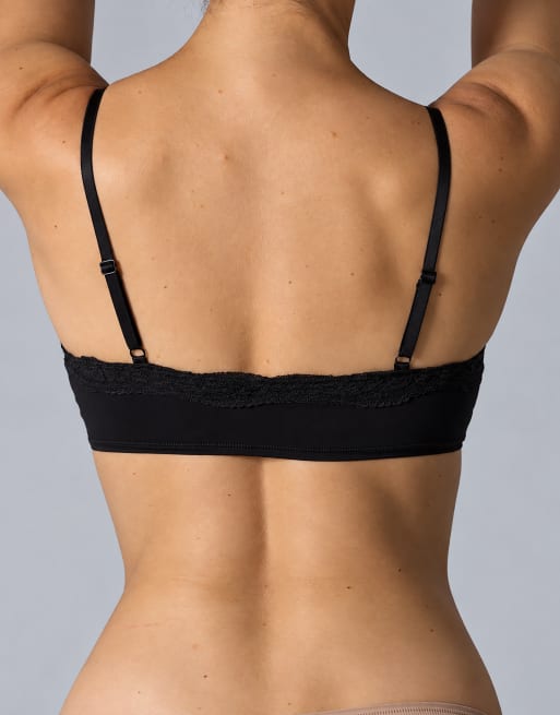 Agon Lace-trimmed bra in black, 3 of 3