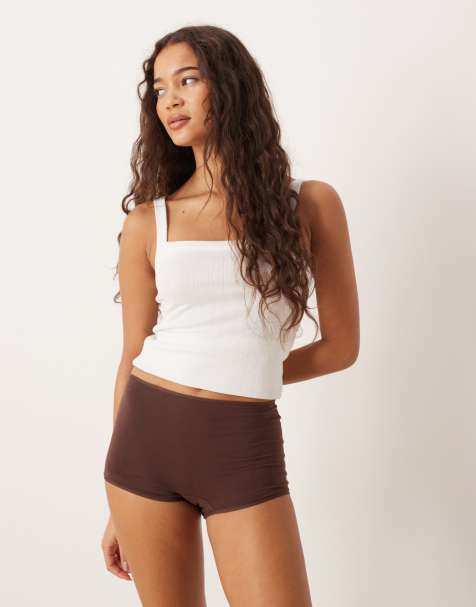Agon Micro shorts in coffee