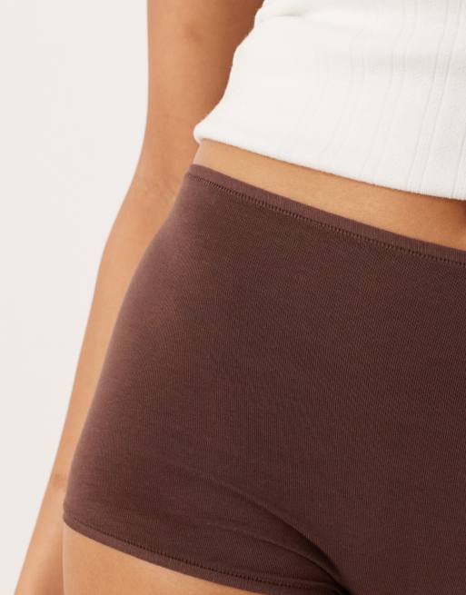 Agon Micro shorts in coffee, 4 of 5