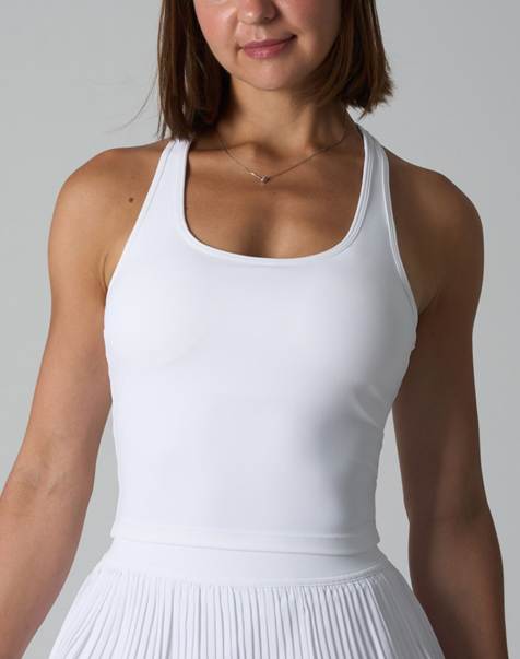 Agon Racerback tank top in white - view 1