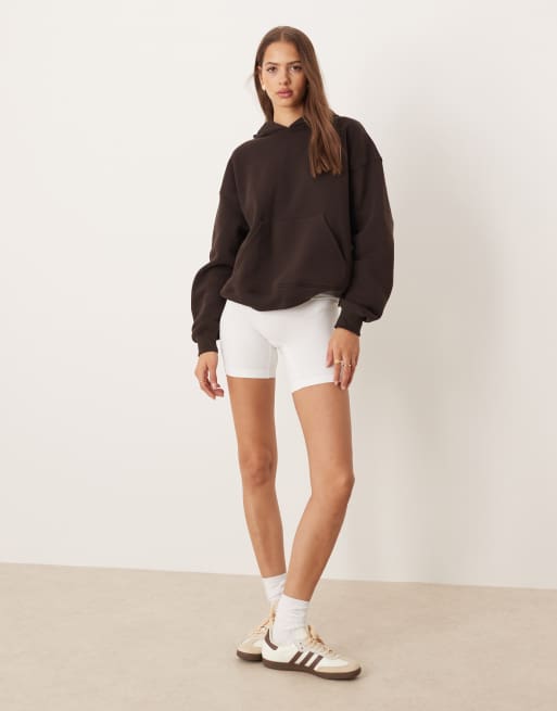 Agon Running shorts in white, 4 of 5