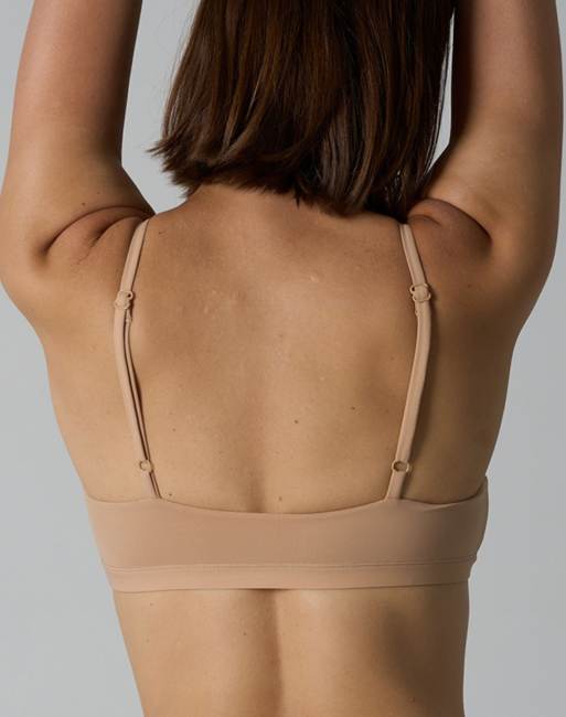 Agon Strappy bralette in sand, 3 of 3