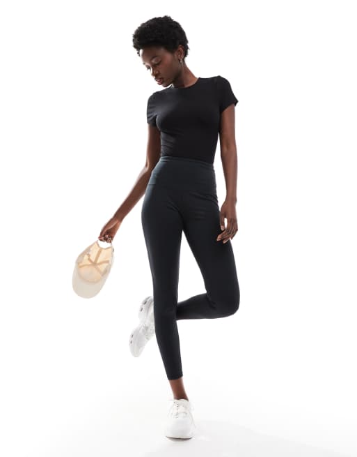 Agon Tie back tops in black, 3 of 4