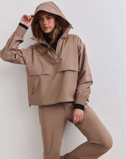 Aim'n anorak elástico impermeable en avellana, 2 de 4