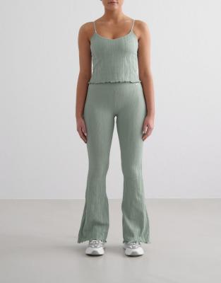 Aim'n - Aqua Tulip - Ausgestellte Leggings in Türkis-Blau