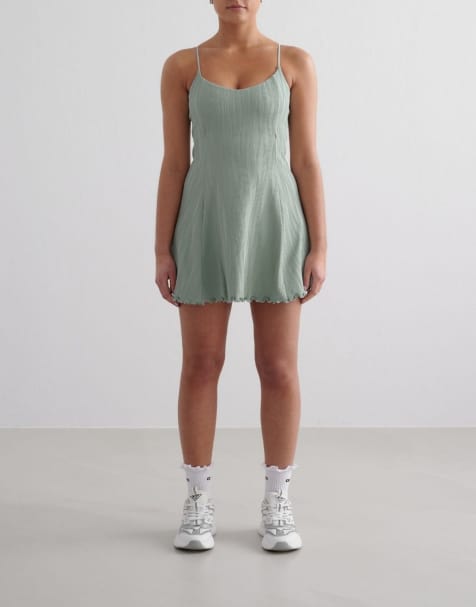 Aim'n Aqua tulip dress in turquoise