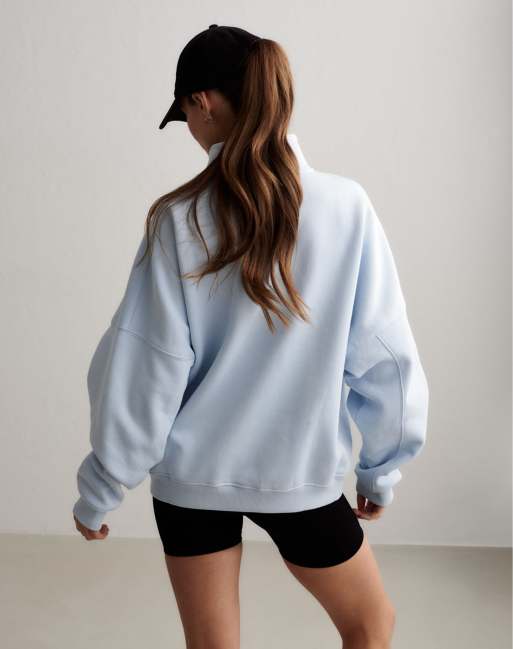 Aim'n - Aura - Sudadera con media cremallera de estilo universitario, 2 de 4