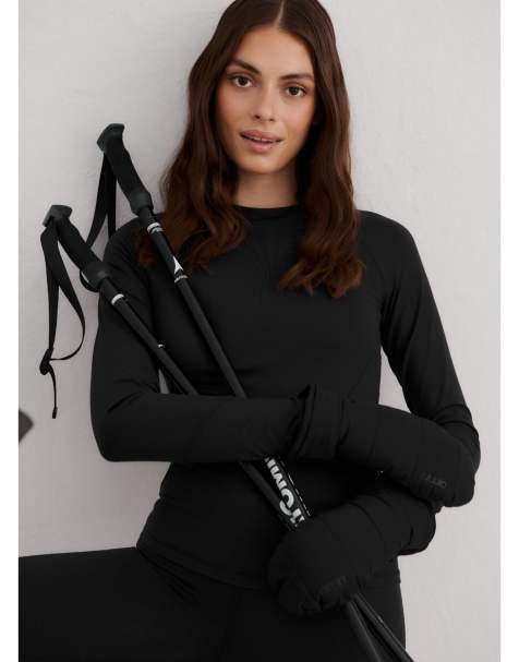 Aim'n - Baselayer met lange mouwen in zwart - view 1