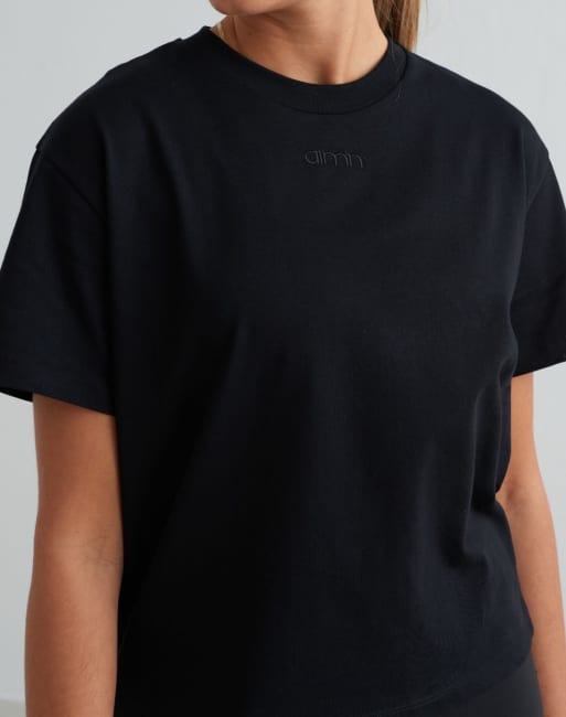 Aim'n Black boxy t-shirt, 2 of 4