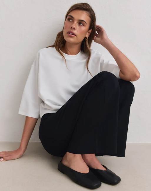 Aim'n Black luxe tall pants in black, 3 of 4