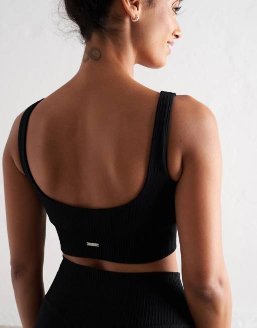 Aim'n Black ribbed seamless bra, 4 of 4
