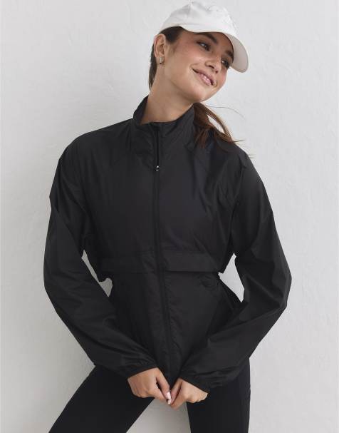 Aim'n Black running jacket in black - view 1