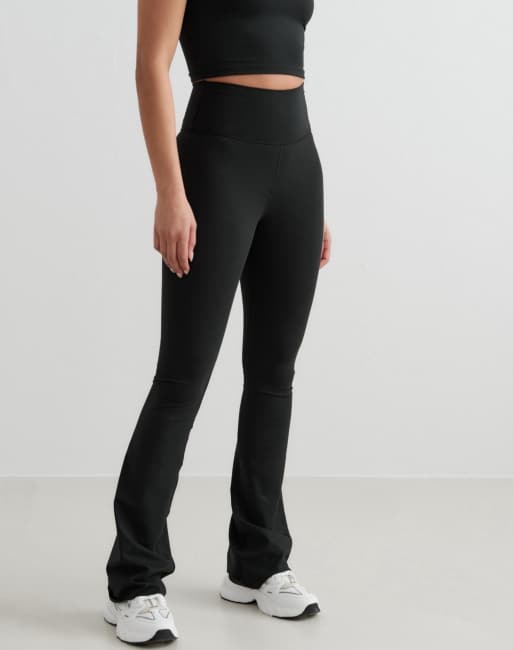Aim'n - Black sense - Mallas largas negras acampanadas, 2 de 4