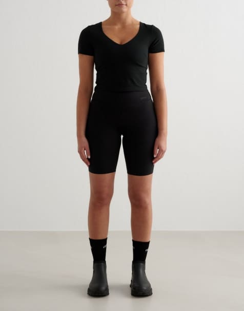 Aim'n – Black Sense – Schwarzes Set mit Leggings mit Tasche und Oberteil - view 1