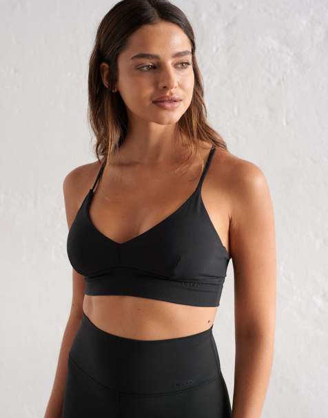 Aim'n Black sense strap bra in black - view 1