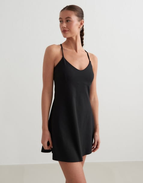 Aim'n Black sense strap dress in black - view 1