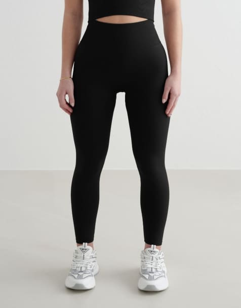 Aim'n Black shape seamless petite tights in black - view 1