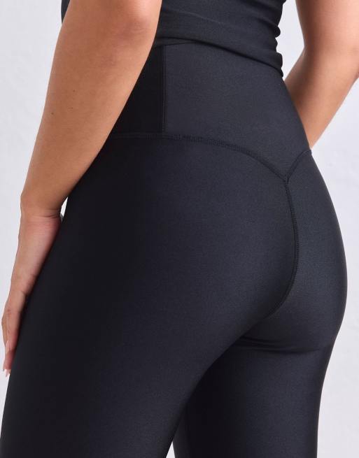 Aim'n Black shimmer tights in black, 3 of 4
