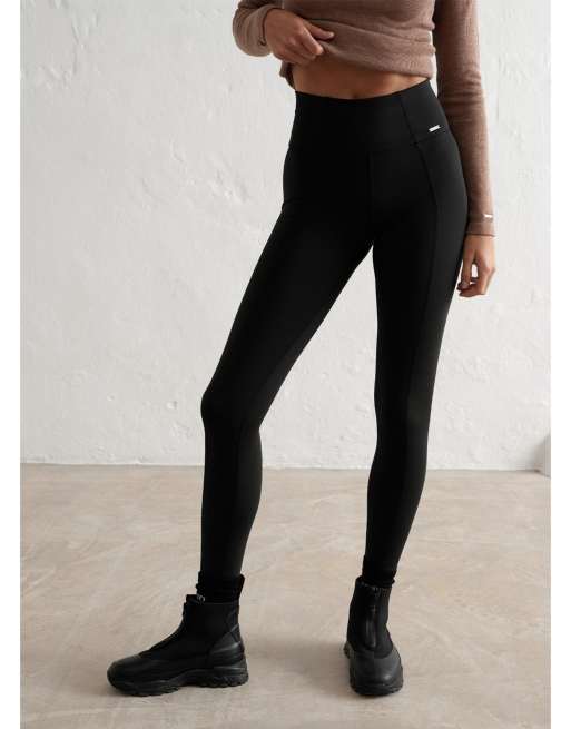 Aim'n Black warming pintuck tights, 2 of 4