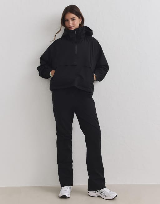 Aim'n Black waterproof stretch anorak in black, 4 of 4