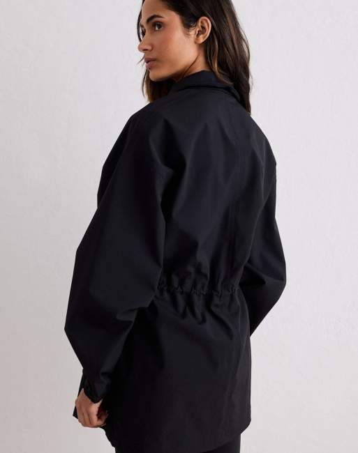 Aim'n Black waterproof zip jacket in black, 2 of 4