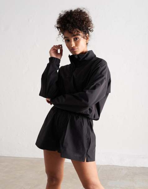 Aim'n Black windbreaker jacket in black - view 1